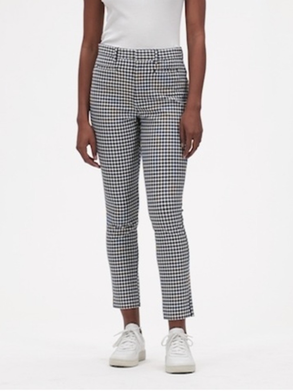 NWT Gap Signature Skinny Ankle Gingham Pants
